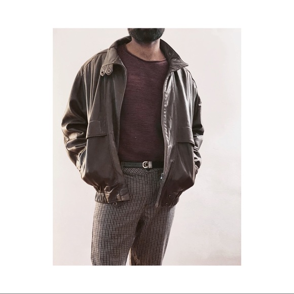 Rare Vintage Handmade Leather Jacket - Picture 1 of 3